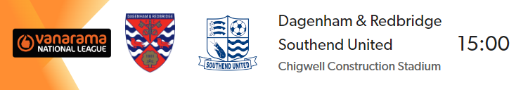 Dagenham & Redbridge v SUFC National League 2.png